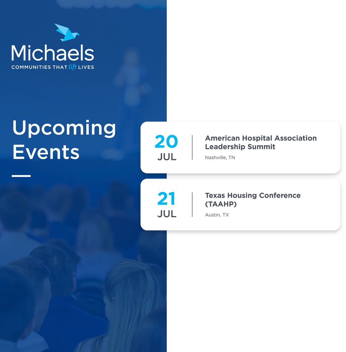 Upcoming Events JUL