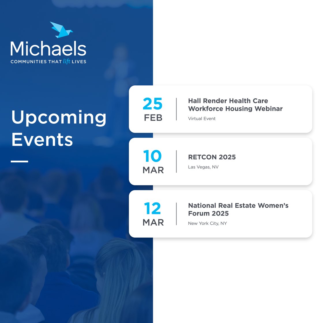 Upcoming Events Mar