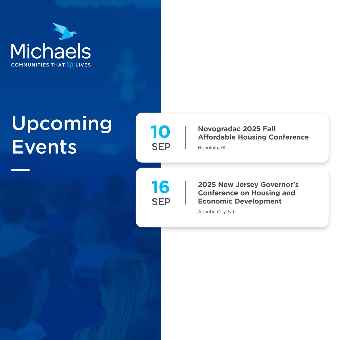 Upcoming Events SEP